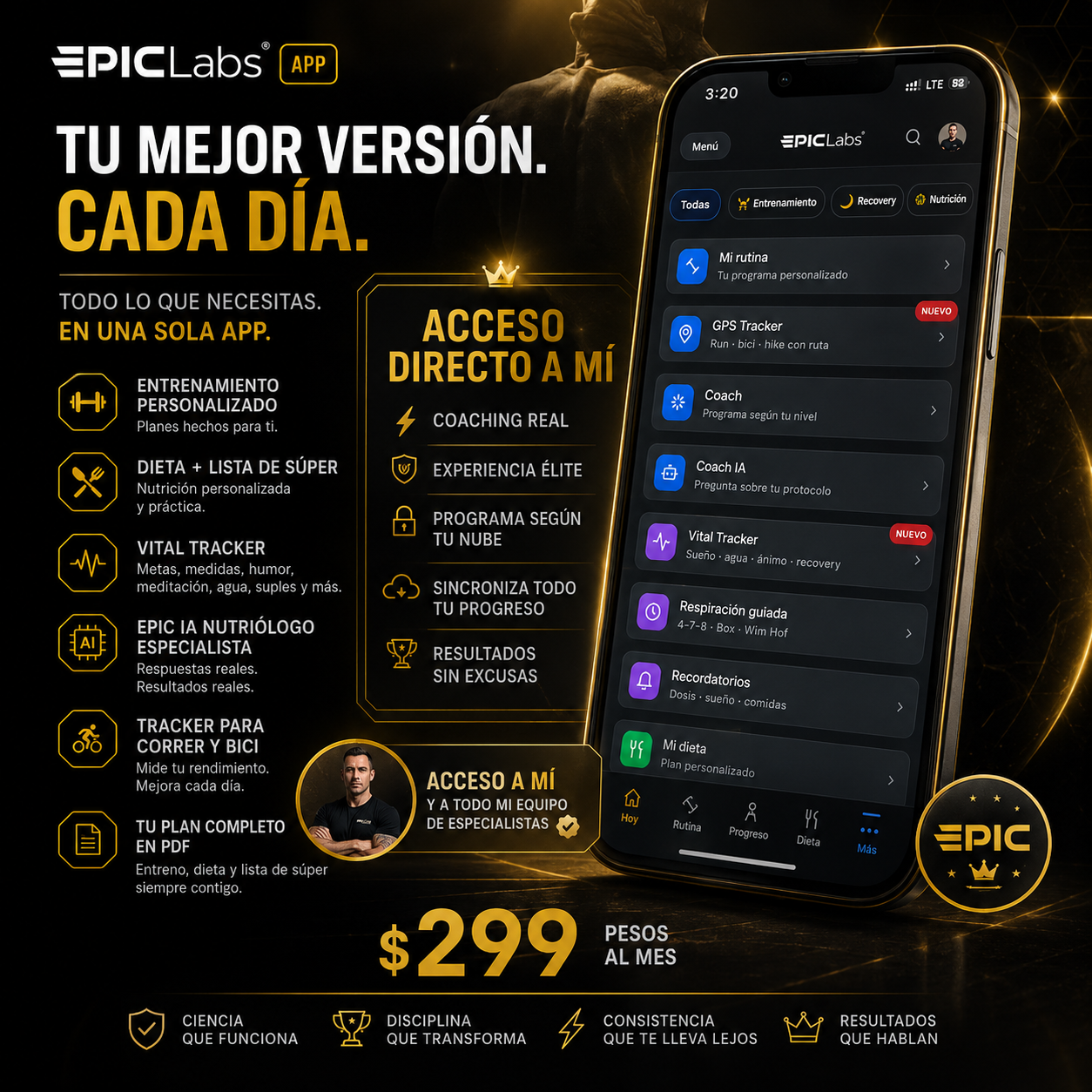 Suscripción Epic App