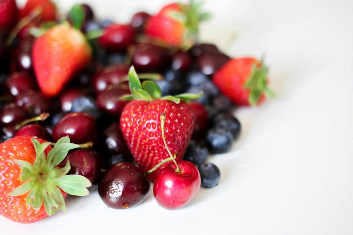 Frutos rojos ricos en antioxidantes