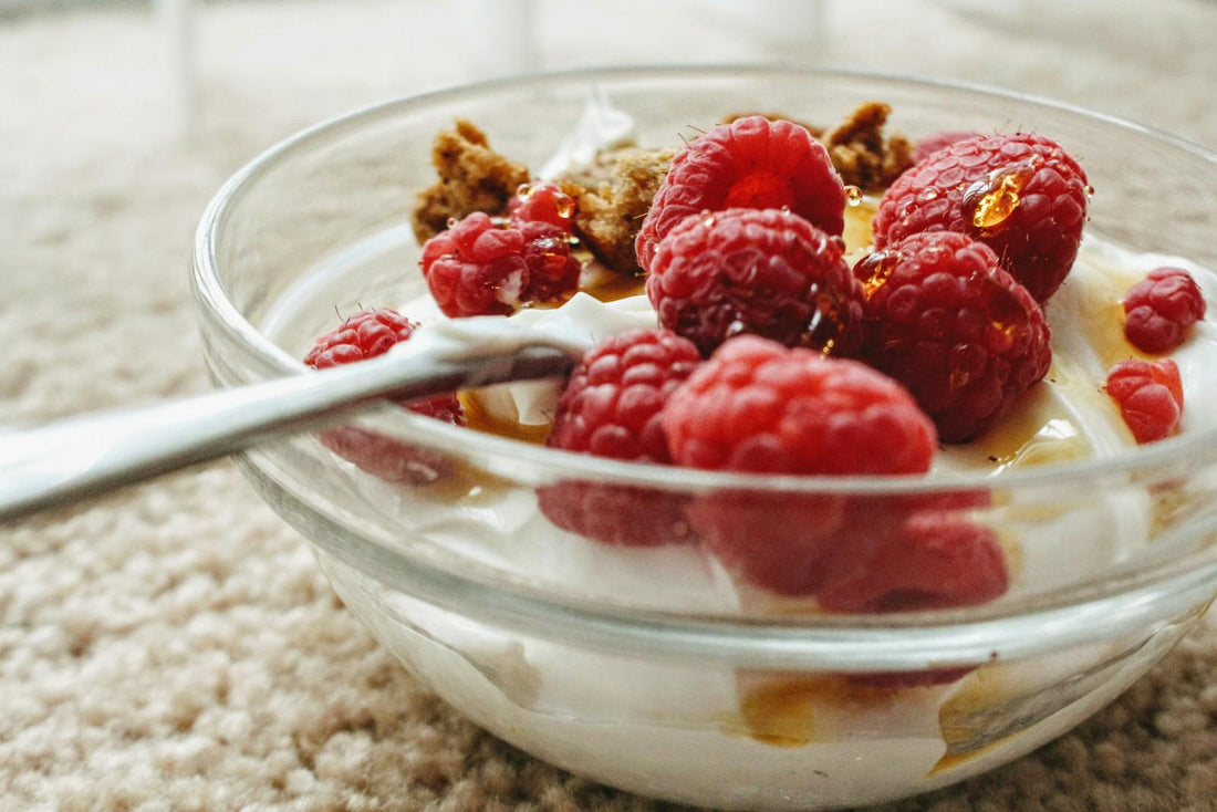 Yogur natural, fuente de probióticos