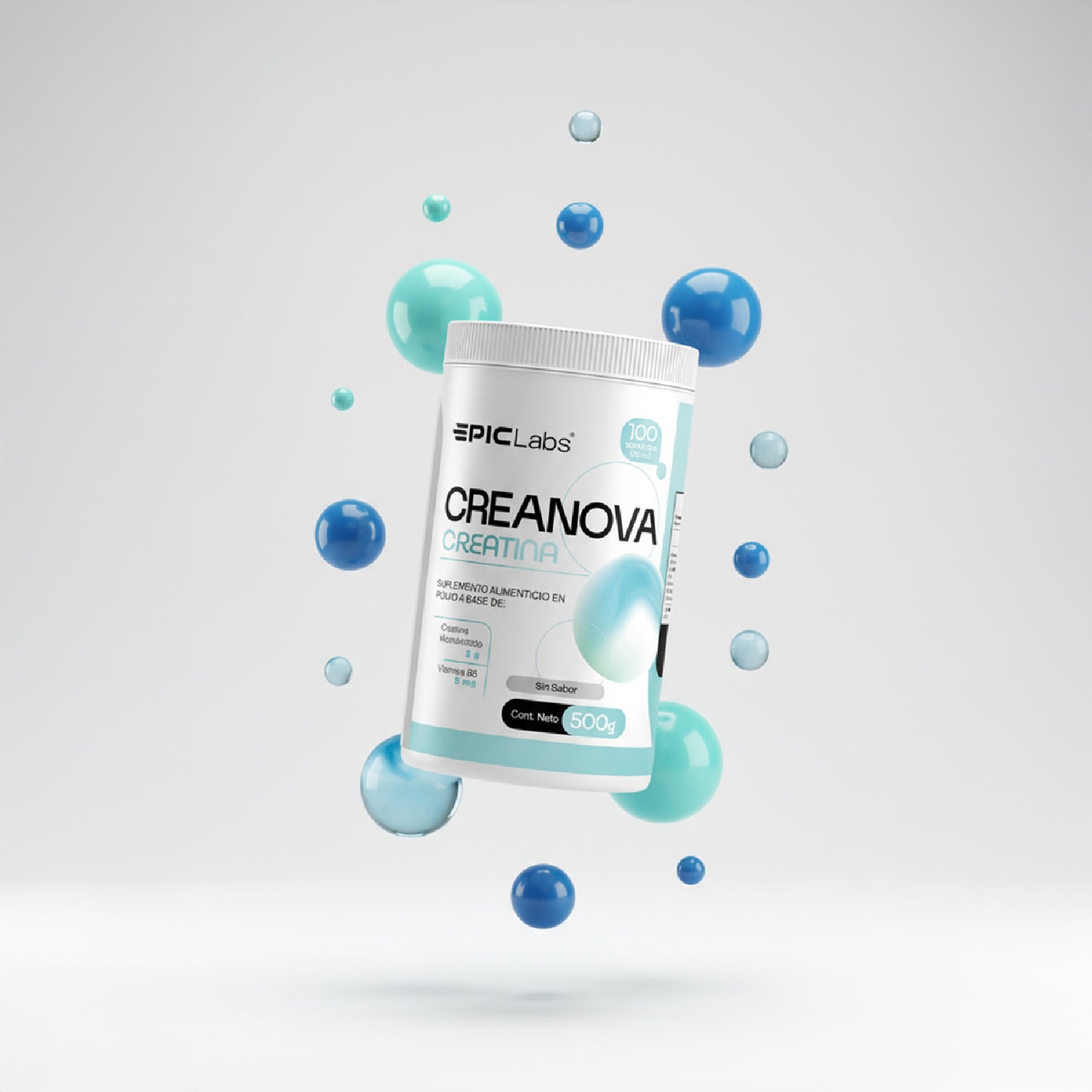 CREANOVA | Creatina + B6 de Alta Absorción