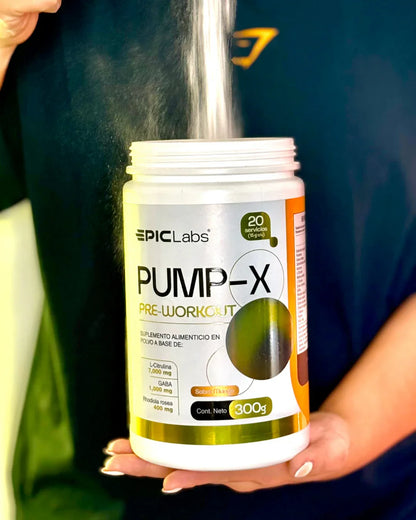 PUMPX® | Preentreno Sin Estimulantes | Enfoque y Bombeo Extremo