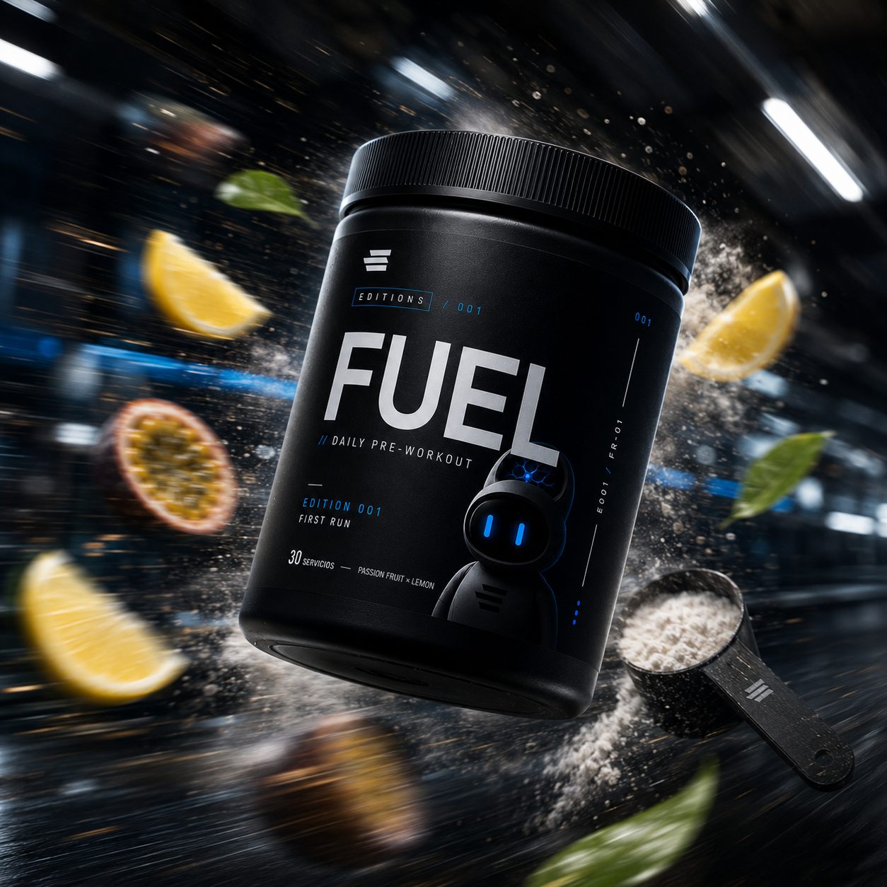 FUEL® Daily Preworkout (Epic Editions 001)
· Pre-entreno diario
