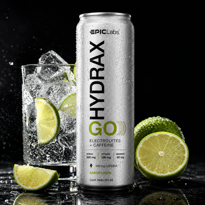 HYDRAX GO® Soda Electrolitos + Cafeína (Lote Exclusivo)
· Hidratación y Energía Diaria