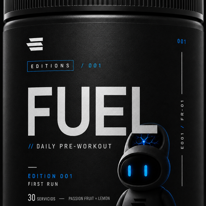 FUEL® Daily Preworkout (Epic Editions 001)
· Pre-entreno diario