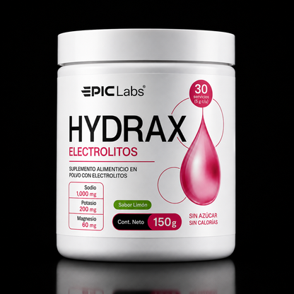 HYDRAX® Electrolitos (Edición Limitada)
· Hidratación y Recuperación