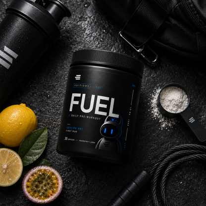 FUEL® Daily Preworkout (Epic Editions 001)
· Pre-entreno diario
