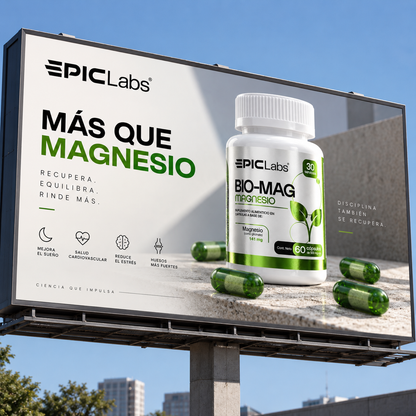 BIOMAG® · Magnesio glicinato · Recuperación y sueño