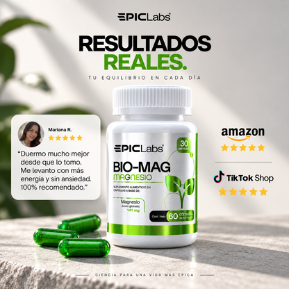 BIOMAG® · Magnesio glicinato · Recuperación y sueño
