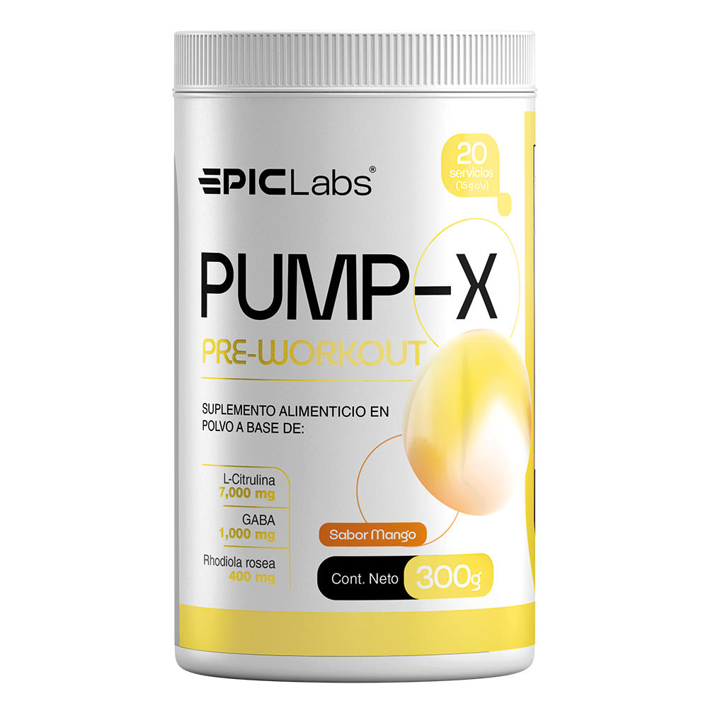 PUMP-X® | Bombeo y enfoque sin estimulantes