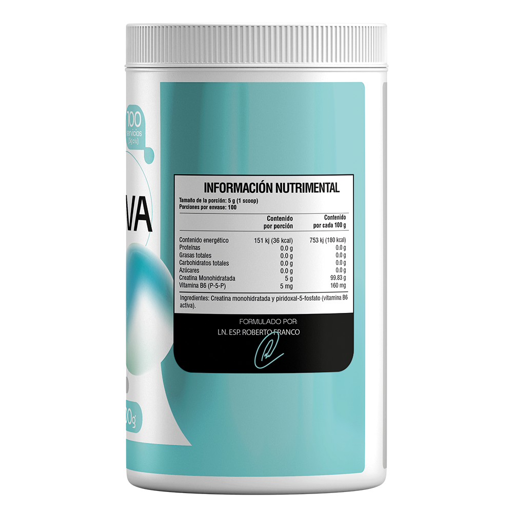CREANOVA | Creatina + B6 de Alta Absorción