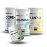 PROTOCOLO ÉLITE® · COREX + PUMPX + CREANOVA + BIOMAG · El sistema del fundador