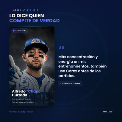 Respaldo real: Alfredo Chapo Hurtado, atleta EPIC, catcher de los Charros de Jalisco