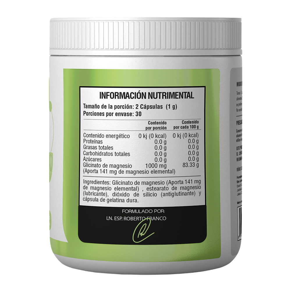 Etiqueta nutrimetal BIOMAG